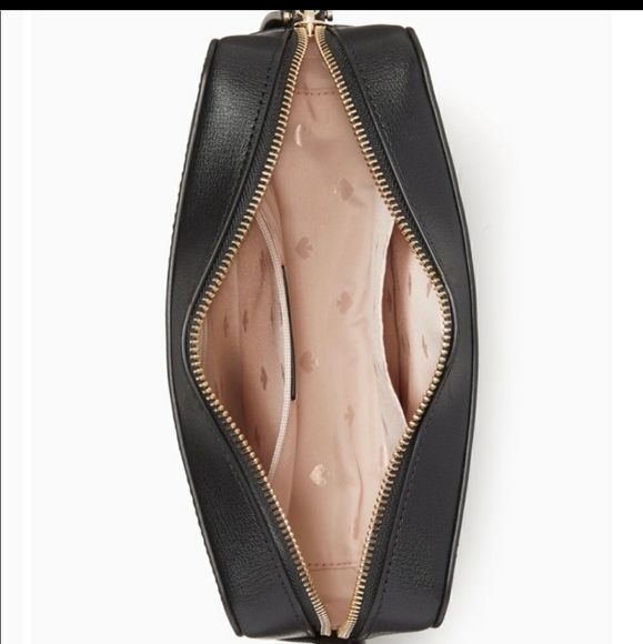 Kate Spade Solid Black Crossbody Harper Purse - Picture 4 of 8